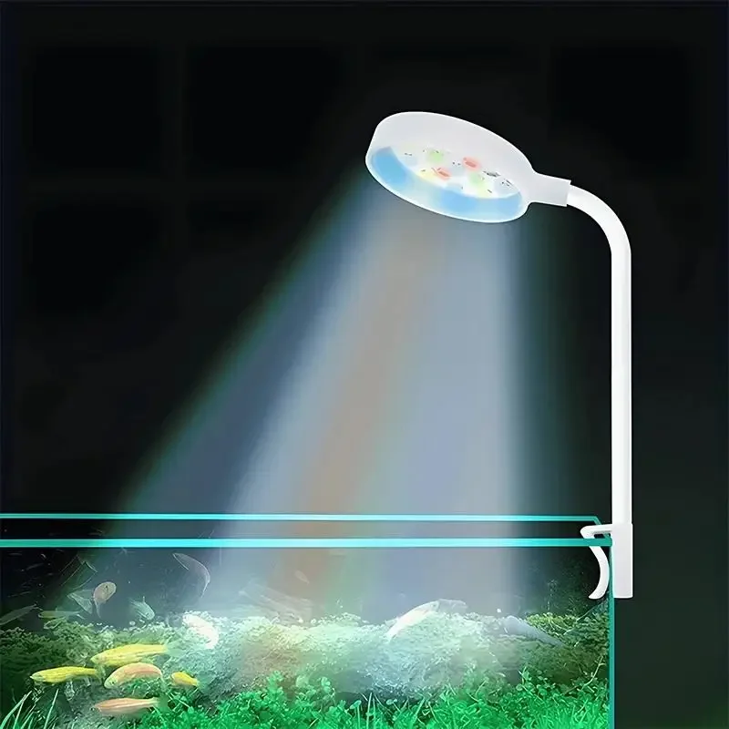 Ocean Aquarium - 어항 조명 어댑터 포함 LED 클립