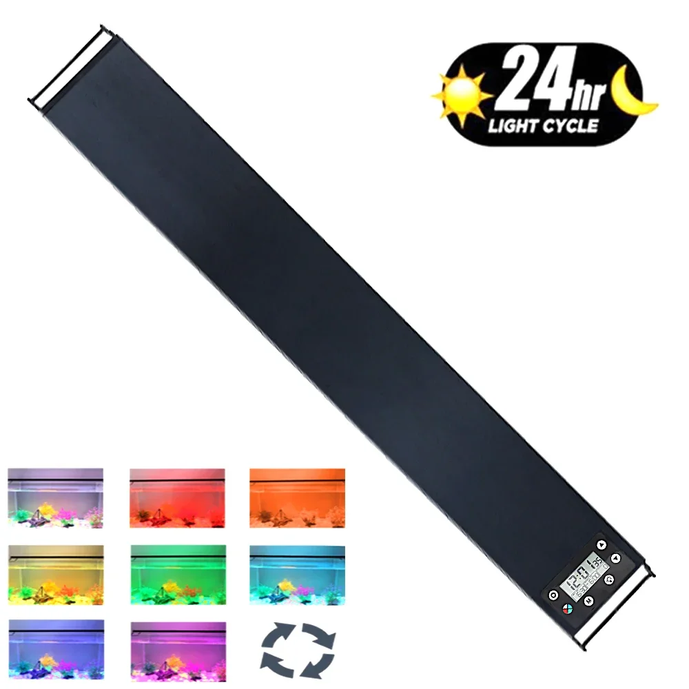 Aquarium Marine Lights - 120cm 수족관용 24시간 풀 스펙트럼 LED