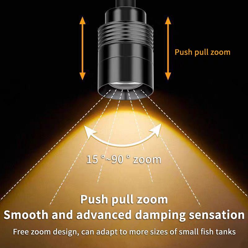 3W 남미식 수족관 스포트라이트 3색 LED 어항 램프 - Aquarium Marine Lights 리뷰 및 가격