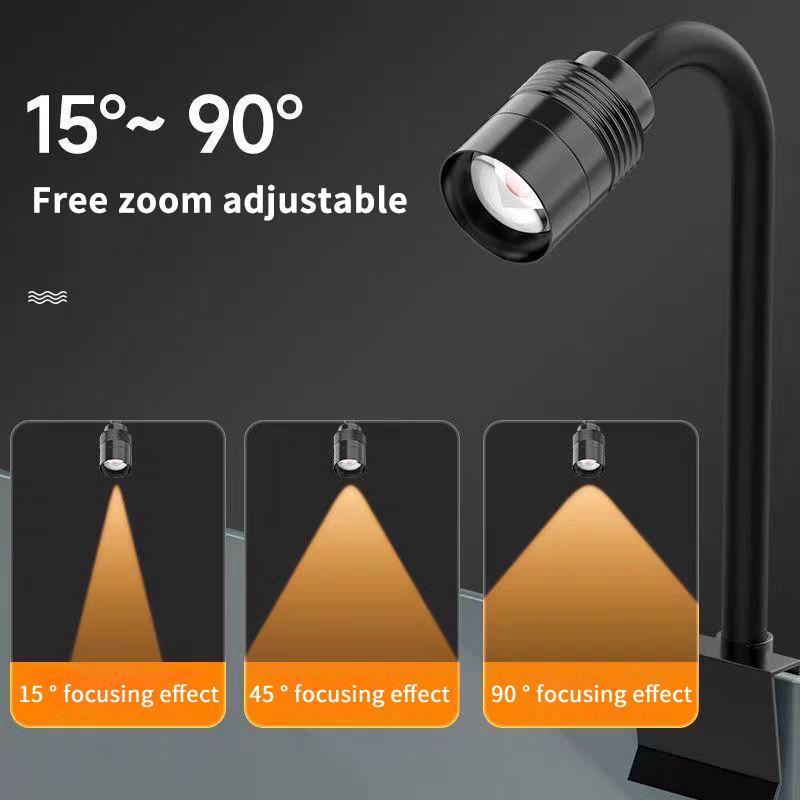 3W 남미식 수족관 스포트라이트 3색 LED 어항 램프 - Aquarium Marine Lights 리뷰 및 가격