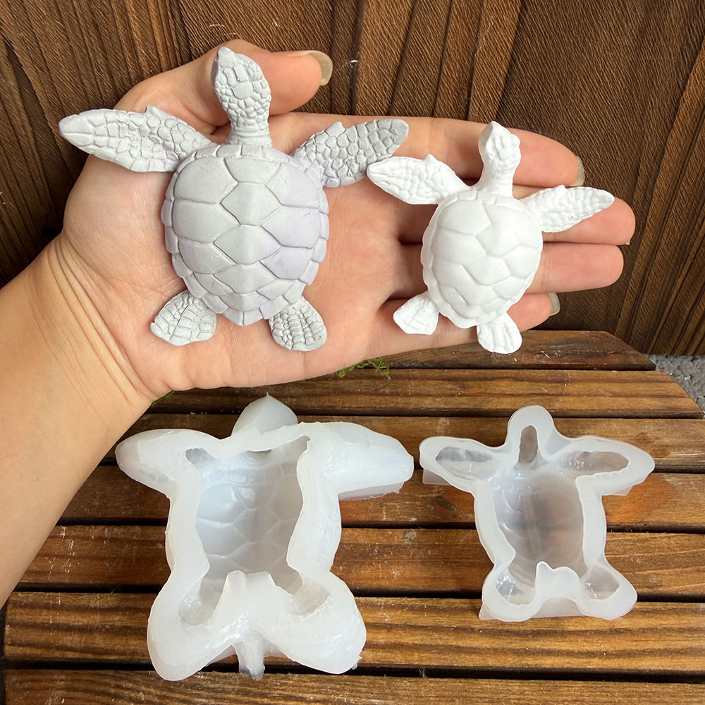 2Pcs 바다거북 실리콘 몰드, DIY 비누 석고 에폭 - Marine Aquarium Epoxy 리뷰 및 가격